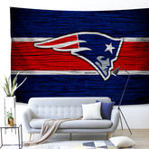New England Patriots Football League Wall Decor Hanging Tapestry Home Bedroom Living Room Decoration